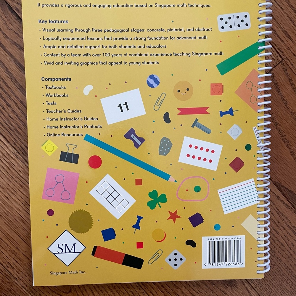 Singapore Math Dimensions Math 1A 1B - Picture 3 of 13